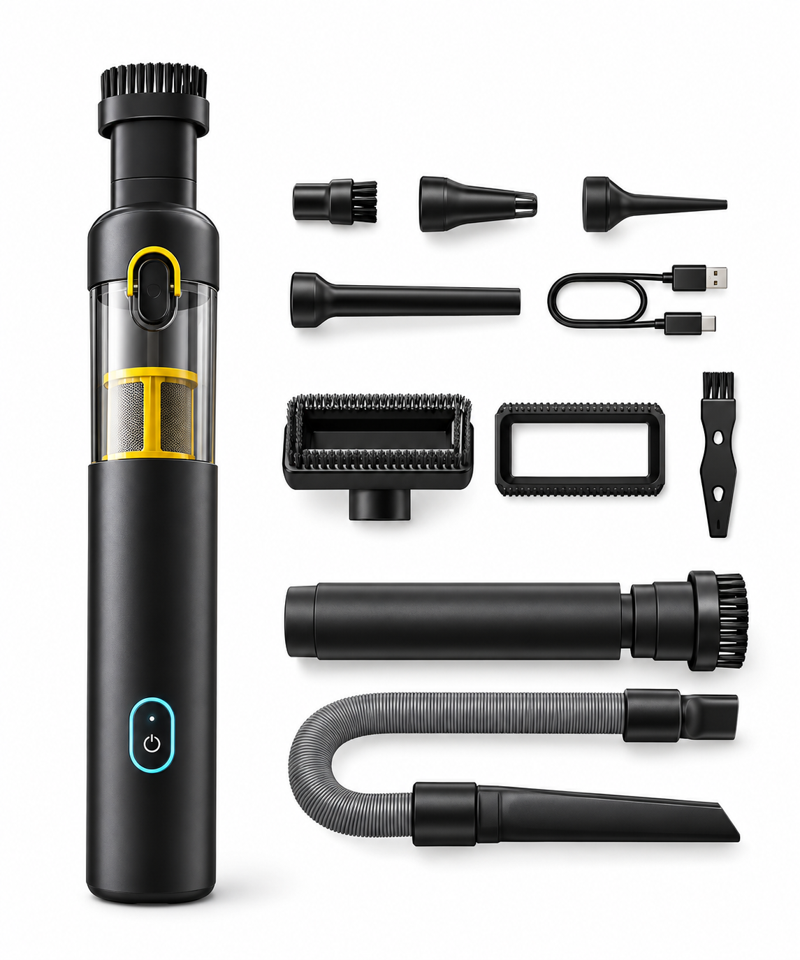 Fanttik Slim V8 APEX with included accessories