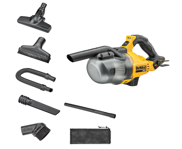 DEWALT DCV501HB 20V Handheld Vacuum with included accessories